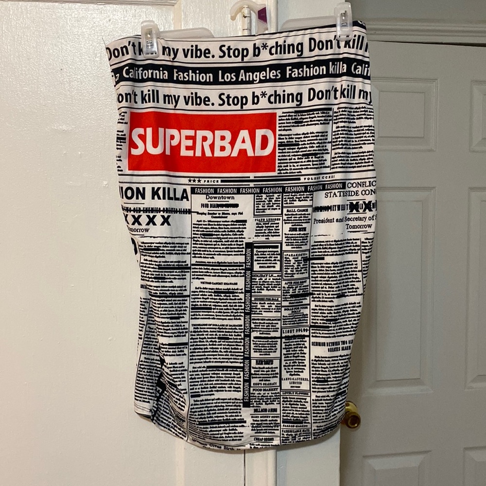 Newspaper Skirt